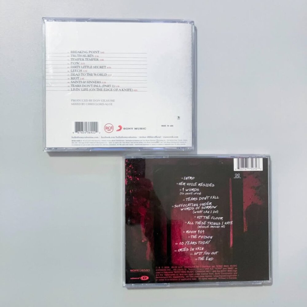 Bullet For My Valentine CD Bundle Lot - Picture 3 of 3